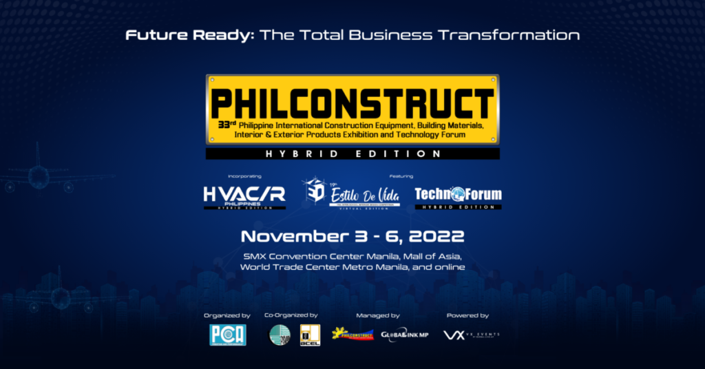 PhilConstruct Manila 2022 Banner